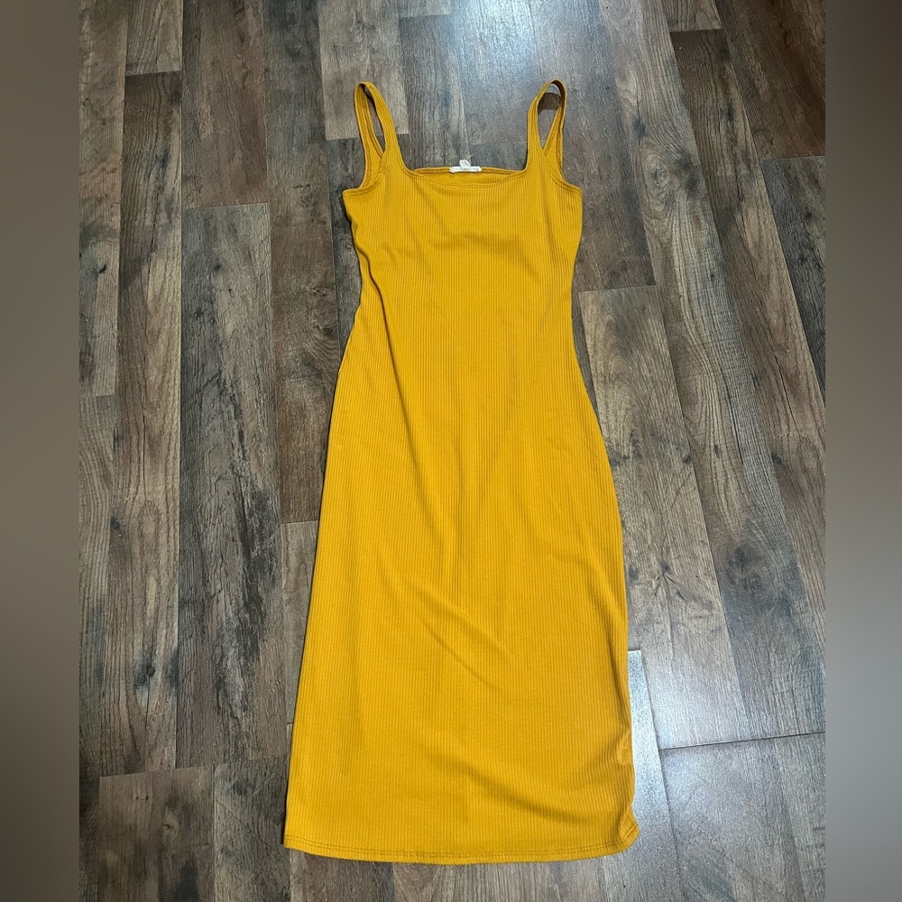 Rolla Coster Golden Midi Dress